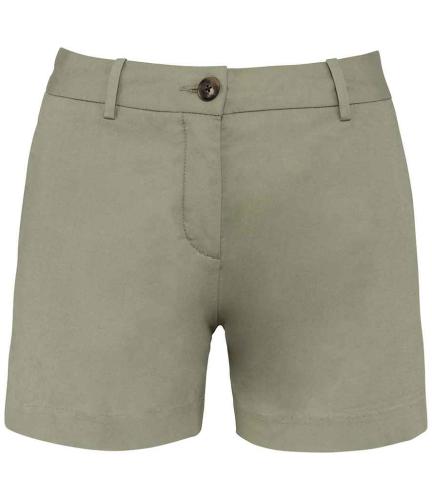 Native Spirit Ladies Chino Shorts - ALG - 36